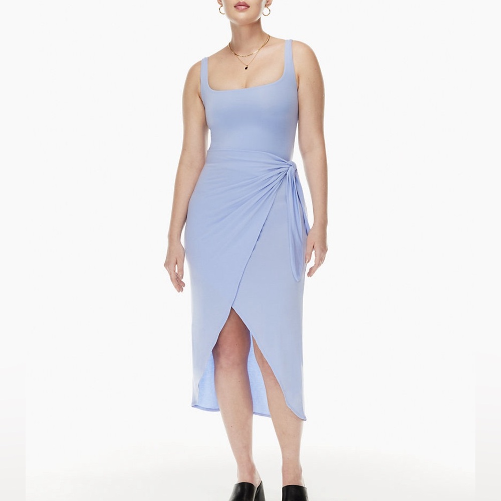 Aritzia Saturn Midi Dress in Periwinkle XS